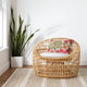Dash & Albert Malta Natural Handwoven Wool Rug, Ivory, 2' x 3'