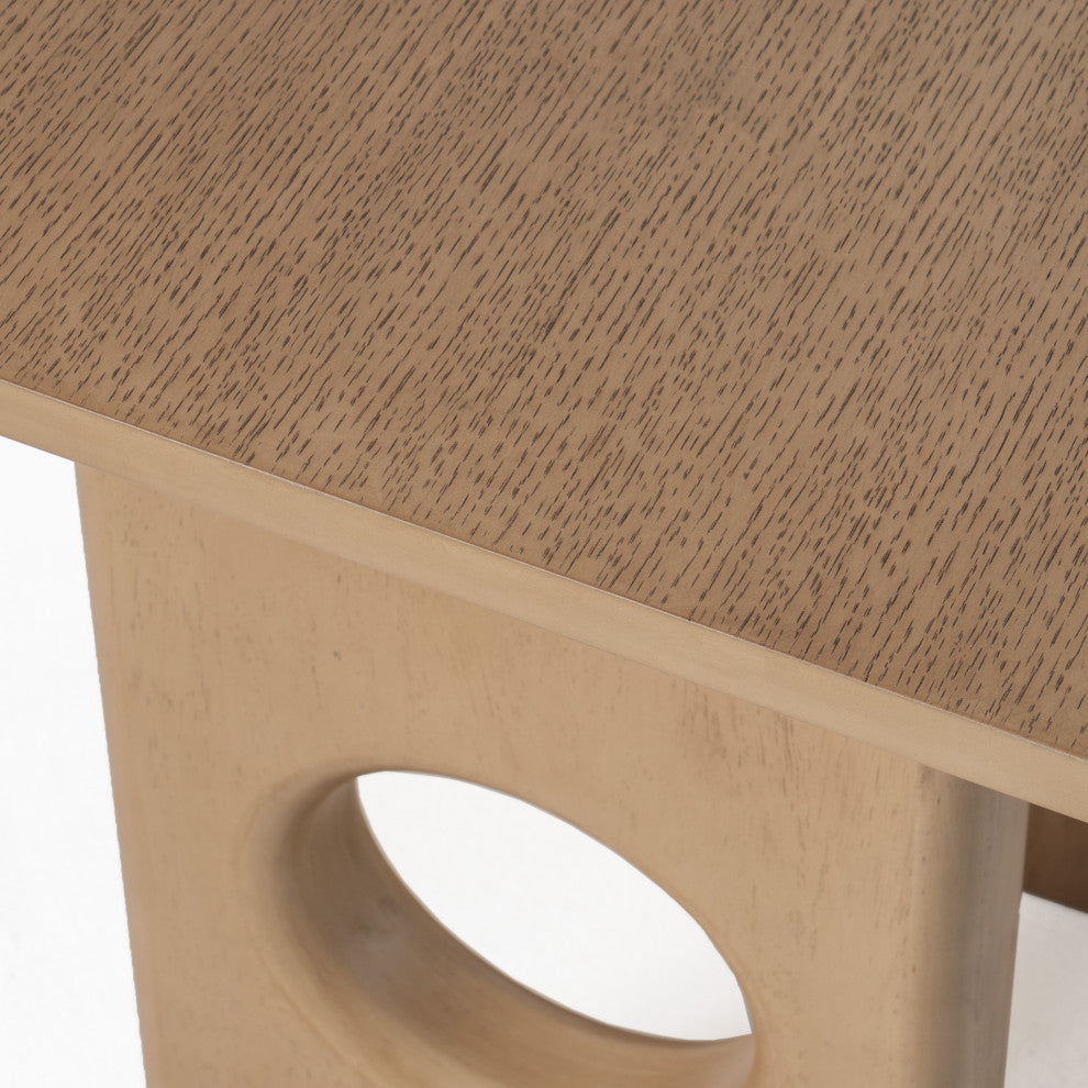 Nova Domus Oshana Modern White Oak End Table