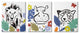 Jungle Animal Kingdom Colorful Kids Pet Illustration, 3pc, each 24 x 30