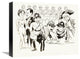 "Marx Brothers - Duck Soup - Drawings 02" Canvas Giclee, 16"x13"