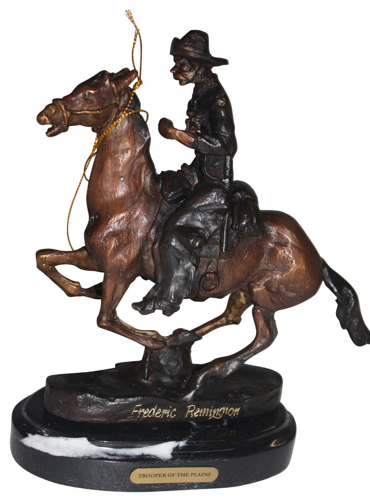 Trooper of the Plains Bronze Statue By Remington