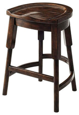 Rustic English Bar Stool