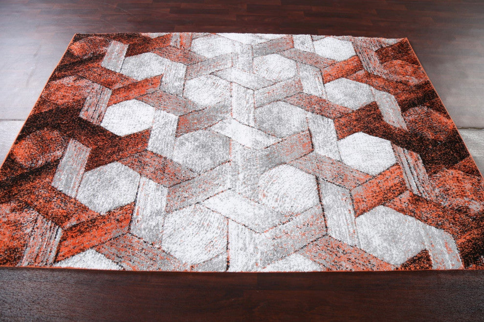 Turkish Trellis Transitional Oriental Decorative Rug Modern Carpet 5x8