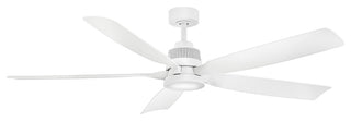 Hinkley Bodin 64" Led Smart Fan, Matte White