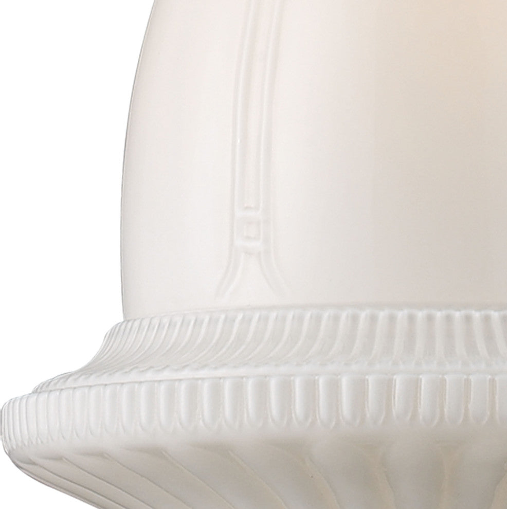 Schoolhouse 1-Light Pendant, Satin Nickel