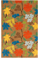 Safavieh Soho Soh737A Floral Rug, Brown/Multi, 8'0"x8'0" Square