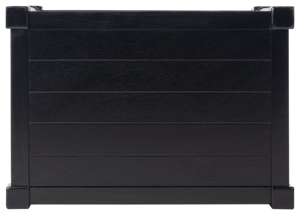 Safavieh Rafiki Rectangle Accent Table, Black