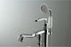 Kingston Brass Freestanding Tub Faucet With Hand Shower, Polished Chrome