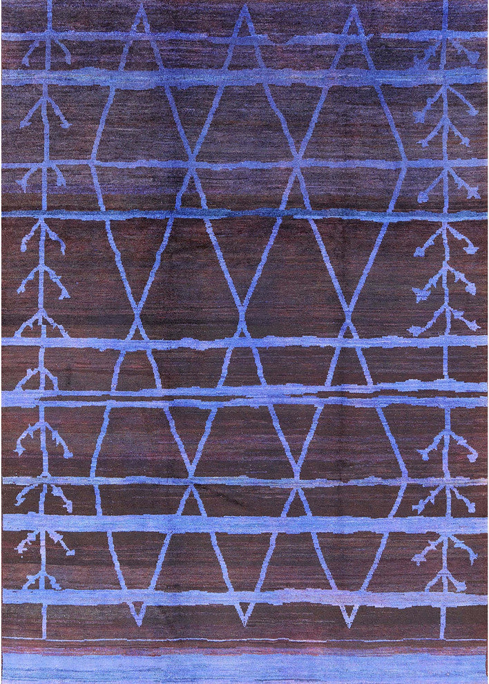 Ahgly Company Indoor Rectangle Mid-Century Modern Area Rugs, 5' x 8'