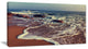 "Foaming Waves Kissing Wide Beach" Seashore Canvas Print, 32"x16"