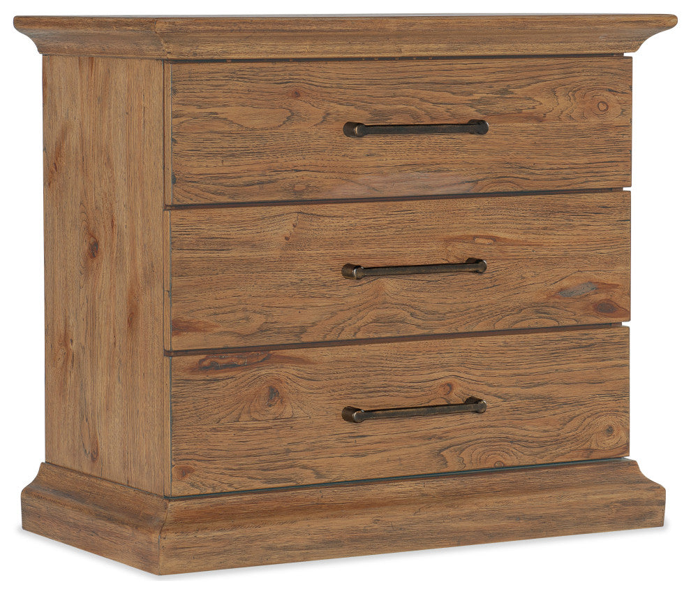 Big Sky Three Drawer Nightstand