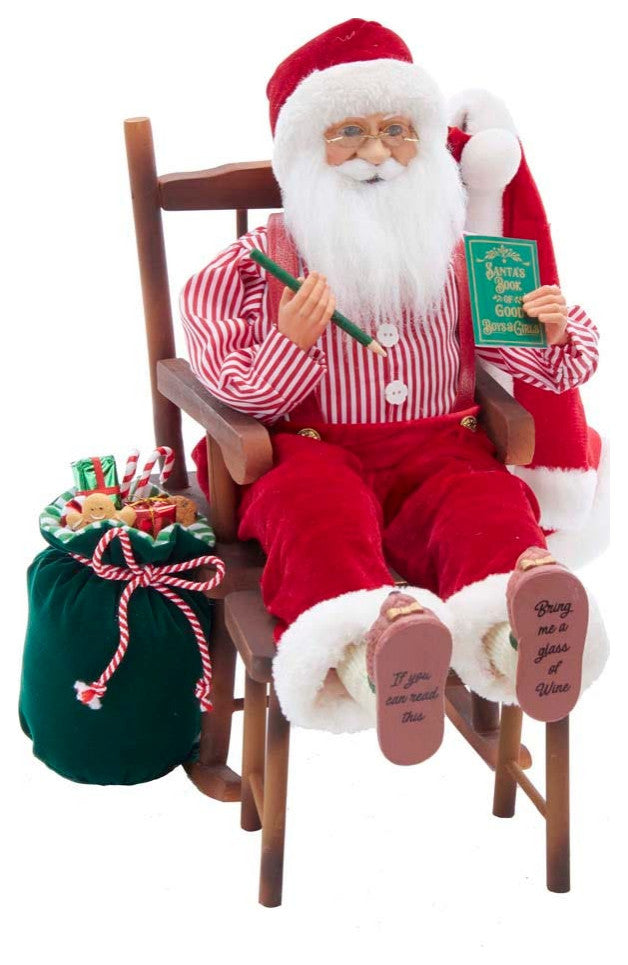 16" Kringle Klaus Sitting, Chair