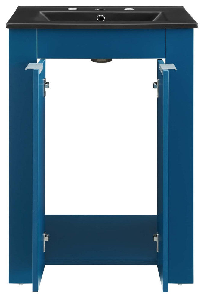 Maybelle 24" Bathroom Vanity Navy Black -5366