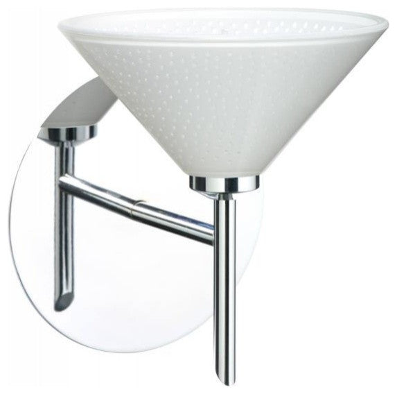 Kona 1 Light Wall Lighting, Chrome