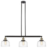 Innovations Bell LED Large Island Light 213-BAB-G713-LED, Black Antique Brass