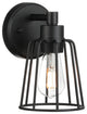 Black Cage Wall Sconce Farmhouse Wall Lighting Fixture