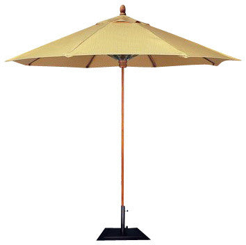 Fiberbuilt Bridgewater Umbrella - Natural White, 11' Octagonal