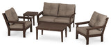 POLYWOOD Vineyard 5-Piece Deep Seating Set