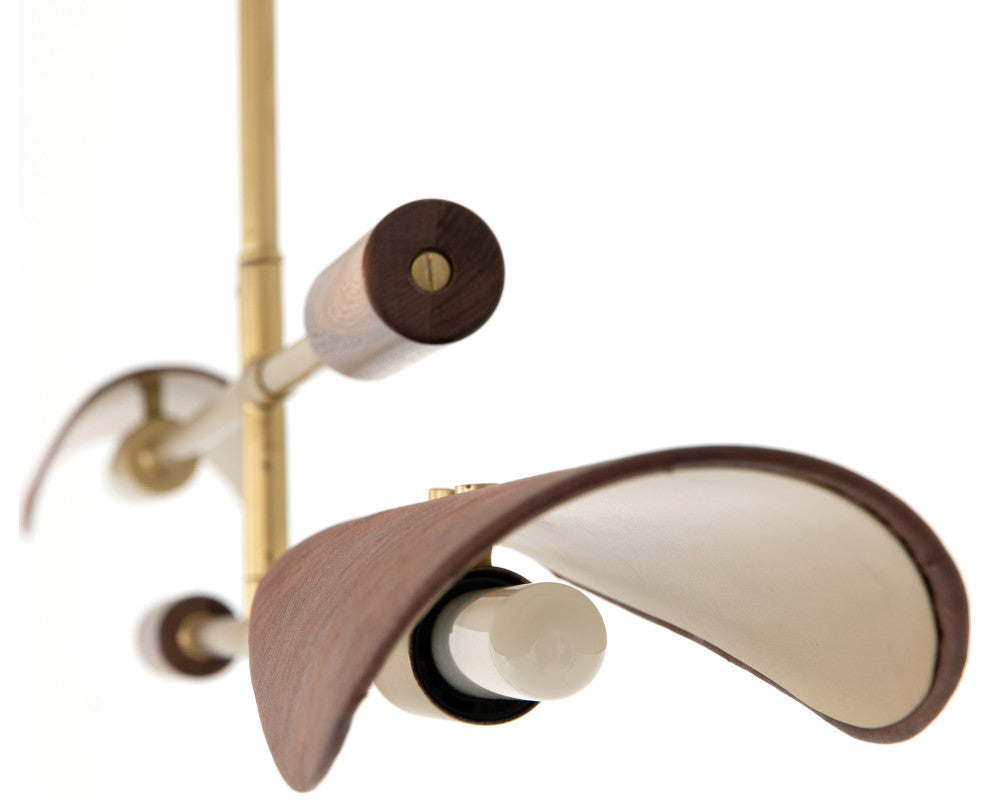Astrid Chandelier-Dark Brown Elek