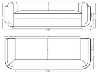 Manhattan Comfort Edmonda Sofa
