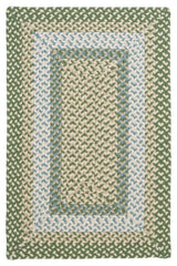 Colonial Mills Rug Montego Lily Pad Green Square