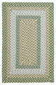 Colonial Mills Rug Montego Lily Pad Green Square