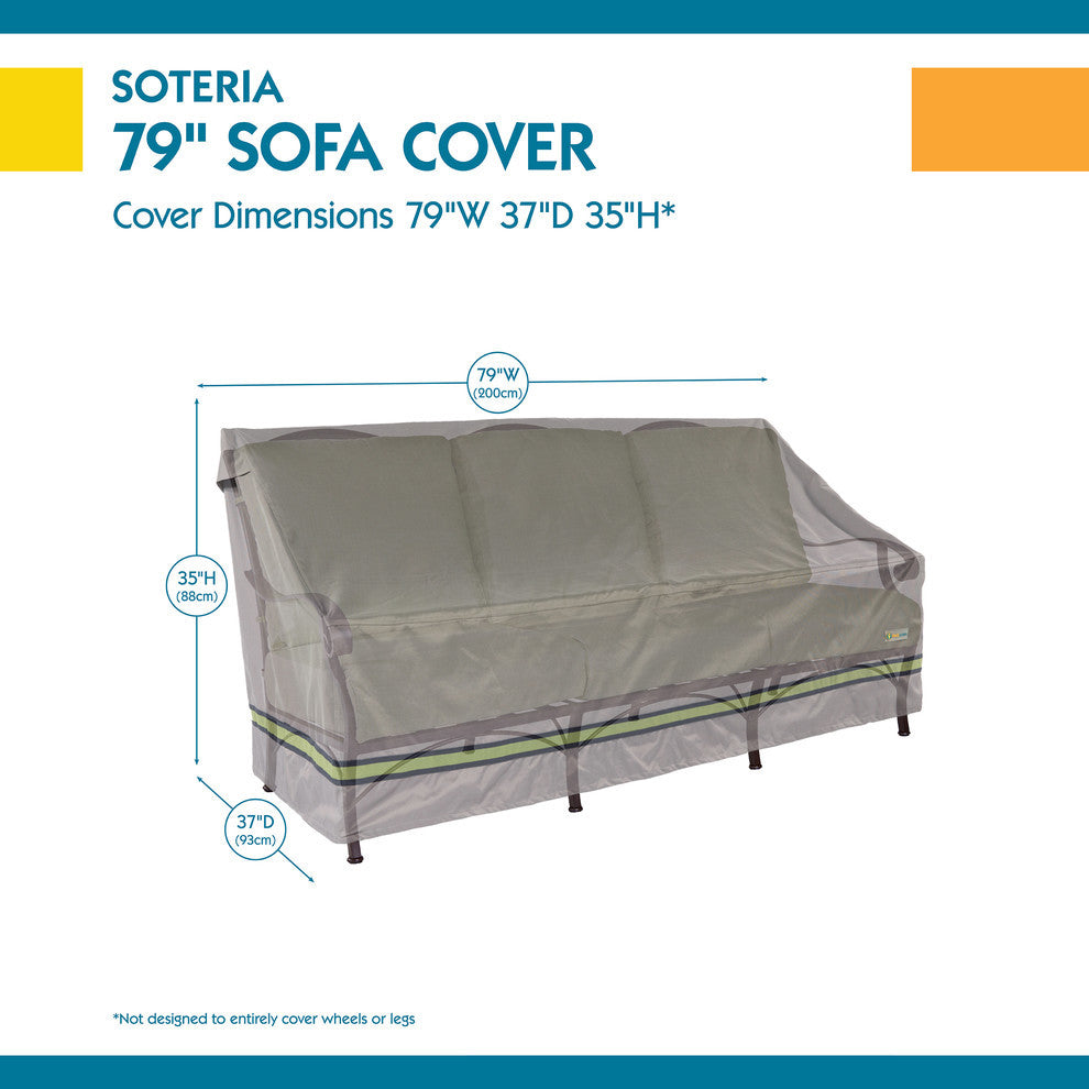 Duck Covers Soteria RainProof 79 in. W Patio Sofa Cover