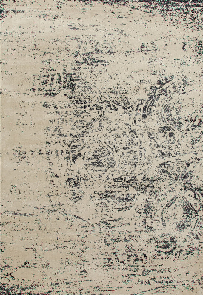Karelia Weathered Block Gray 2'2"x3'7" Area Rug