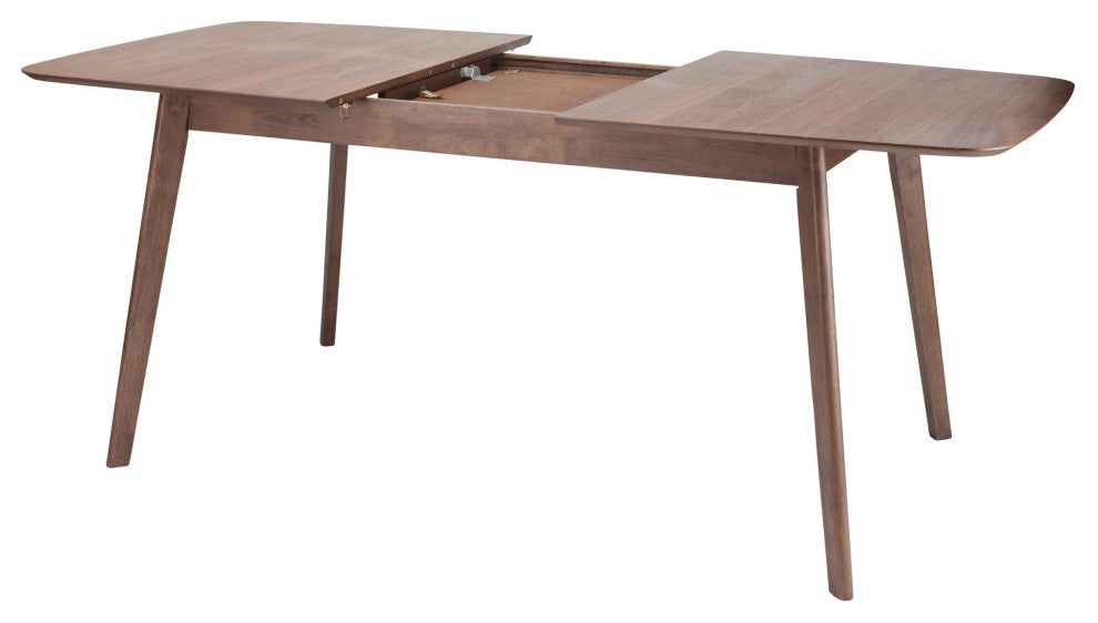 Loel Walnut Wood Dining Table