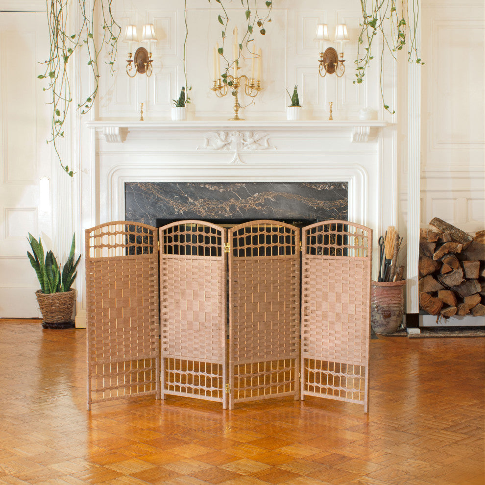 3 ft. Short Fiber Weave Room Divider