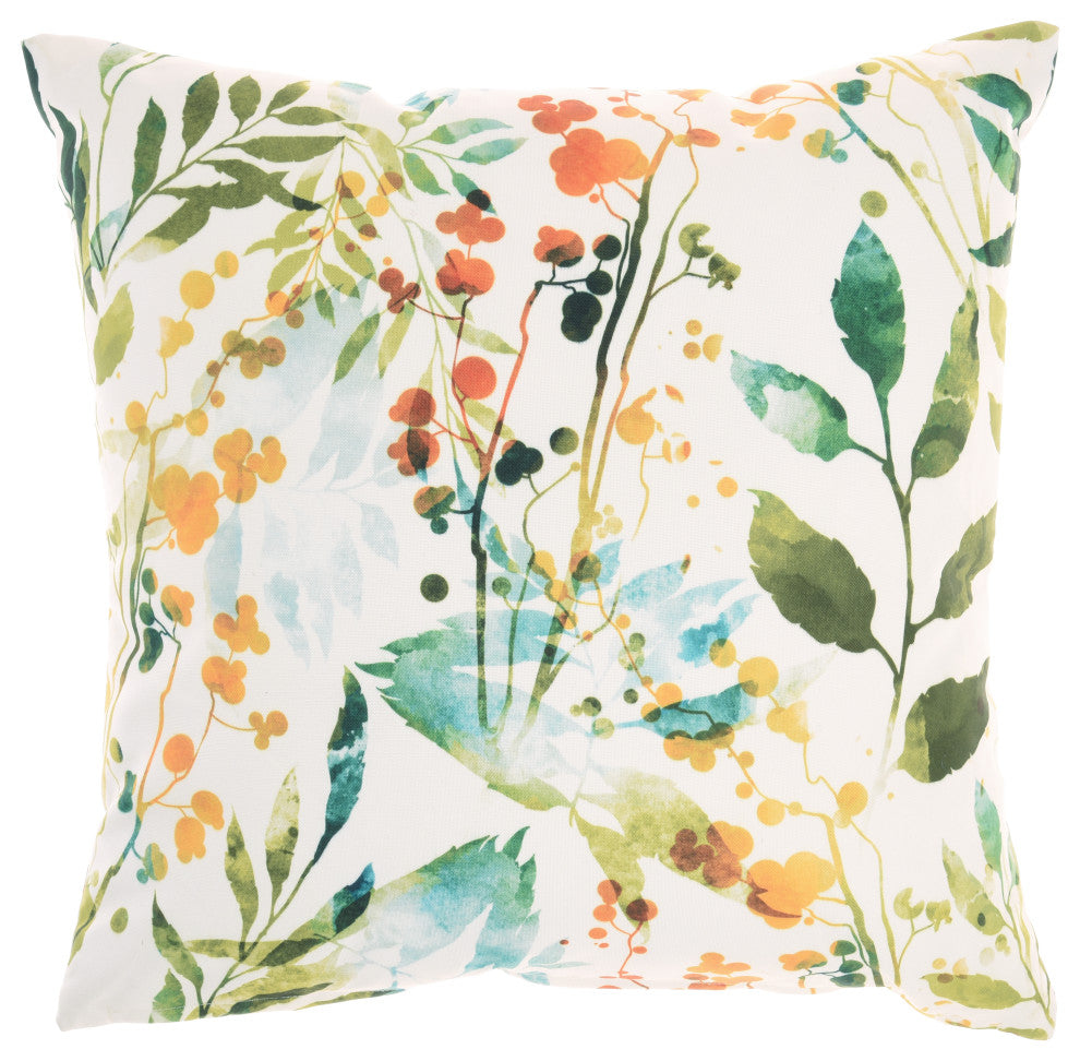 Mina Victory GT130 Throw Pillow, Multicolor, 18" x 18"