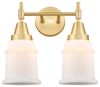 Innovations 447-2W-SG-G181 2-Light Bath Vanity Light, Satin Gold