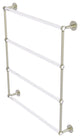 Clearview 4 Tier 30" Ladder Towel Bar with Twisted Accents, Polished Nickel