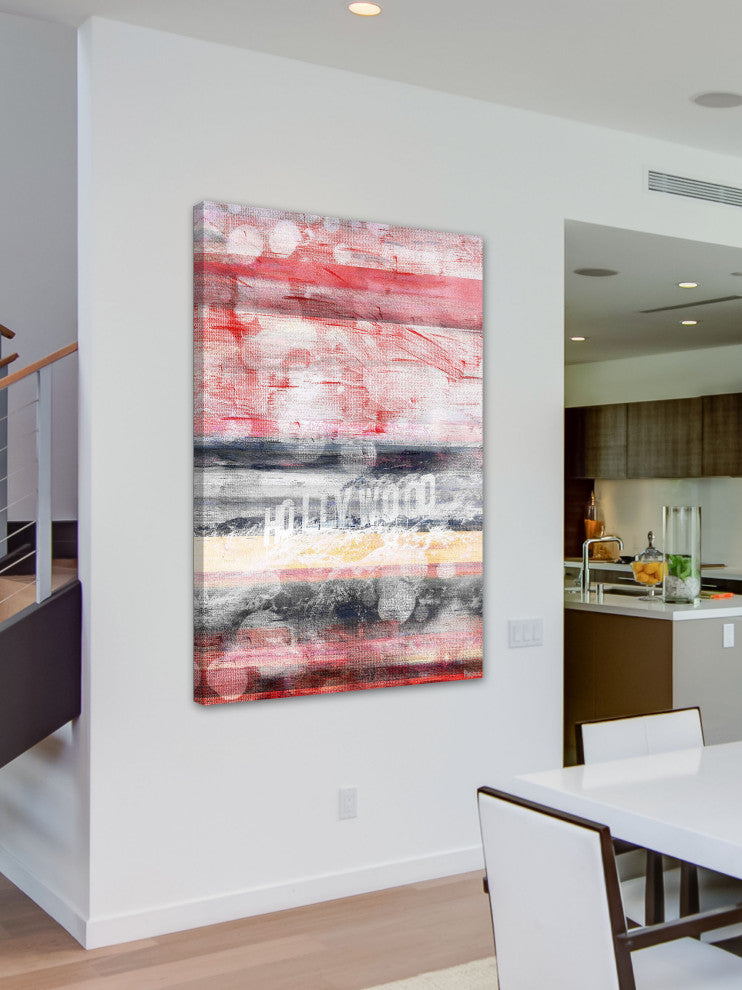 "Hollywood Colors" Print on Canvas, 40"x60"