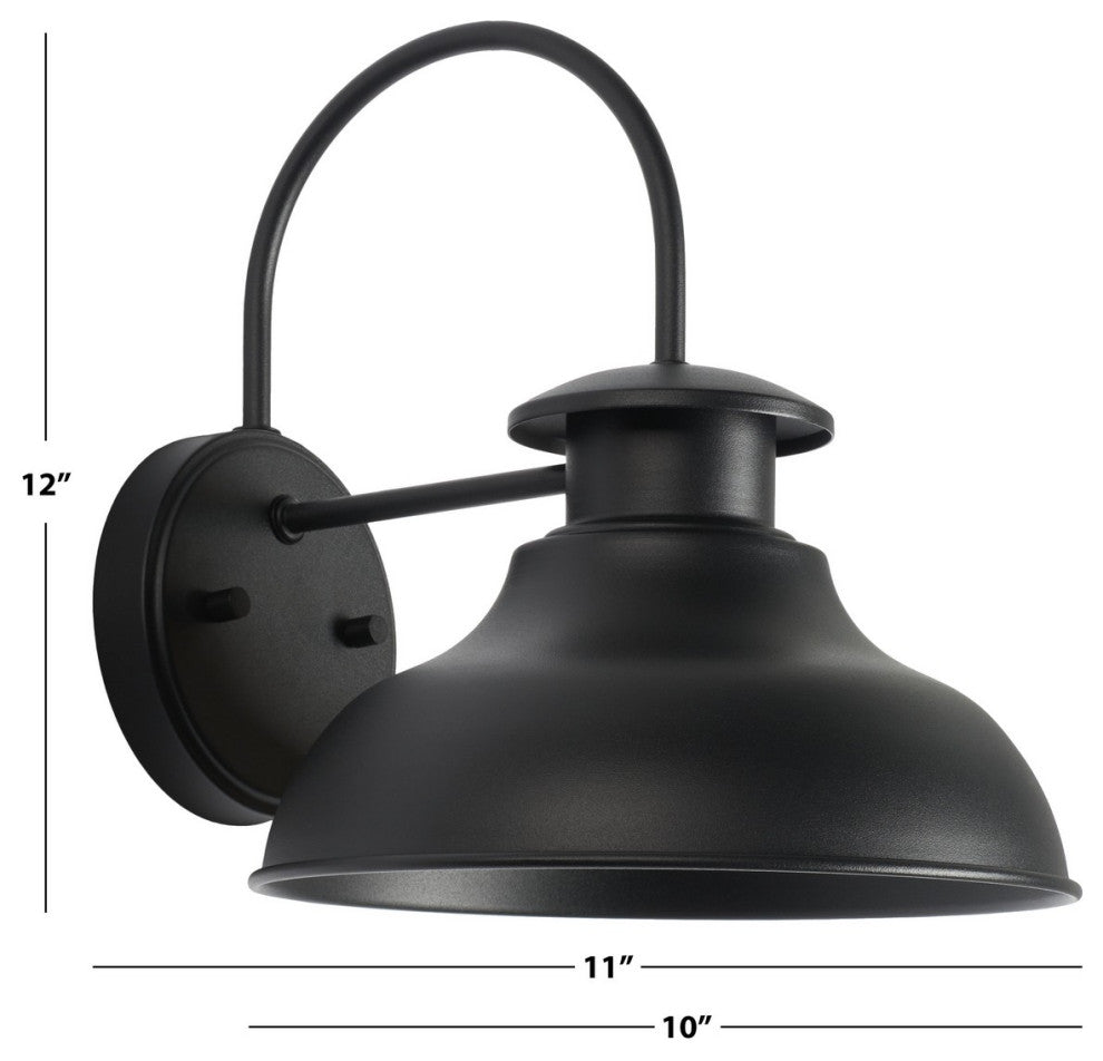 Safavieh Linden Outdoor Wall Sconce Set of 2 Black