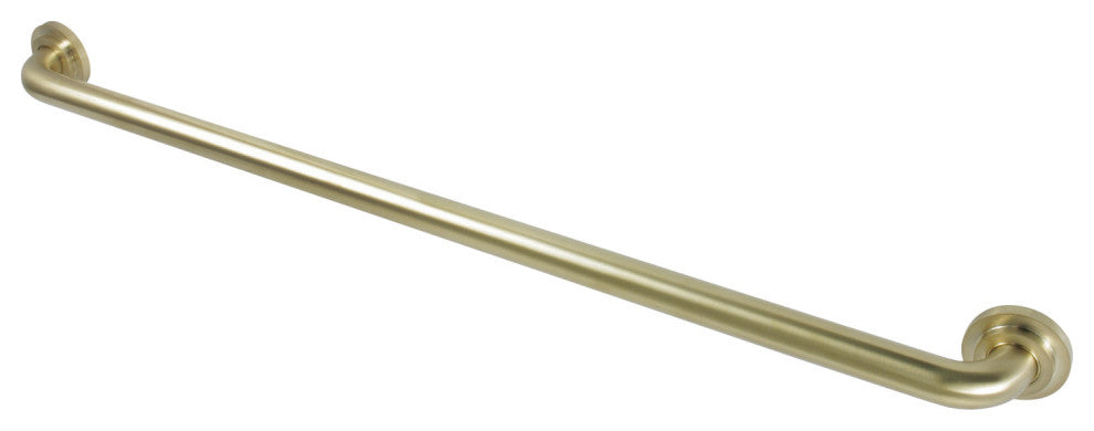 Kingston Brass 36" X 1-1/4" OD Grab Bar, Brushed Brass