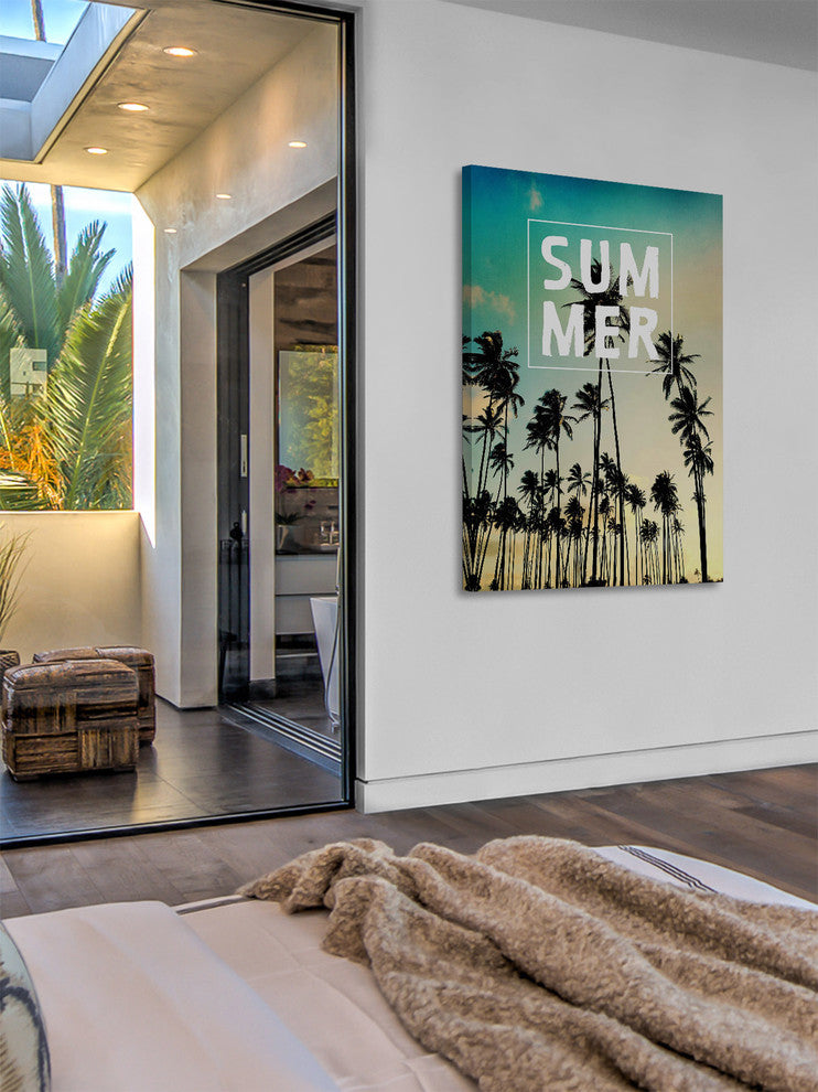 Marmont Hill, "Summer" by Sylvia Cook Painting Print on Wrapped Canvas, 20x30