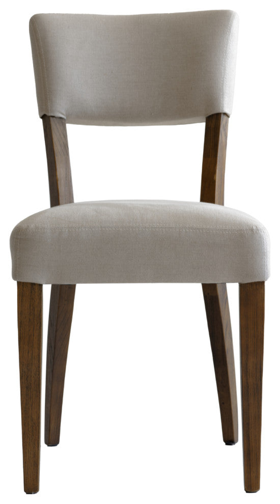 Off White Linen Dining Chair | Andrew Martin Diego