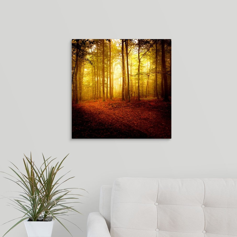 "The Smell of Autumn" Wrapped Canvas Art Print, 20"x20"x1.5"