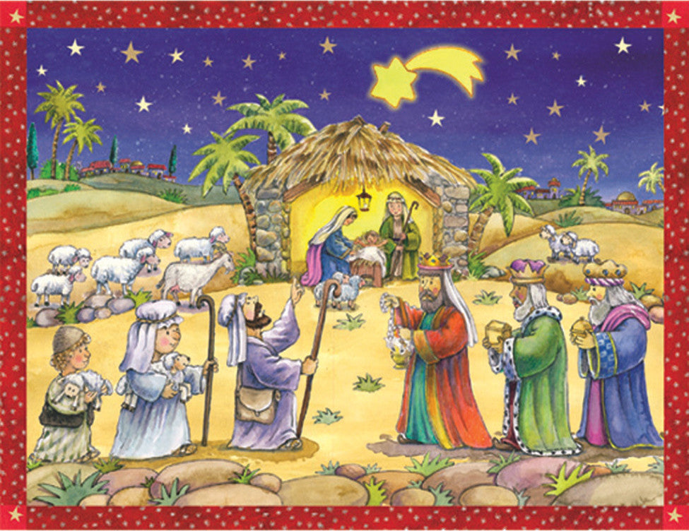 Sellmer Advent- Manger Scene