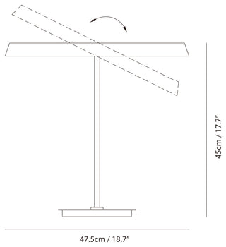 Konnect Table Lamp, Matt Black