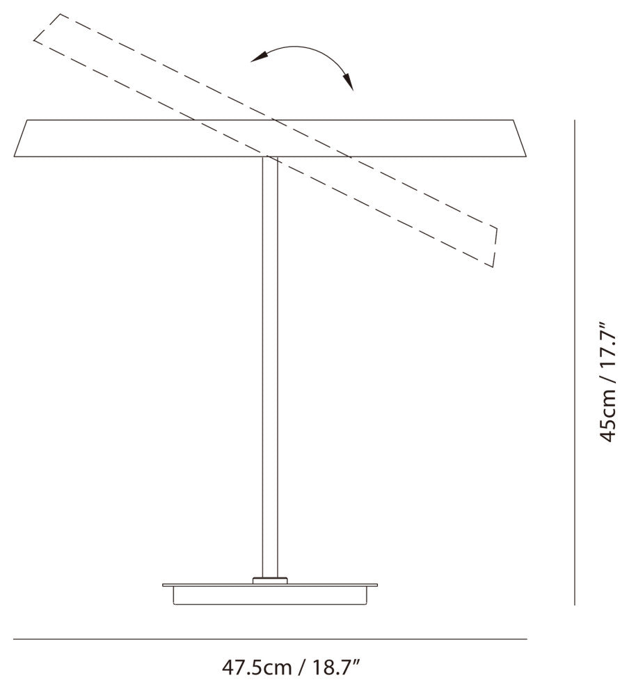 Konnect Table Lamp, Matt Black