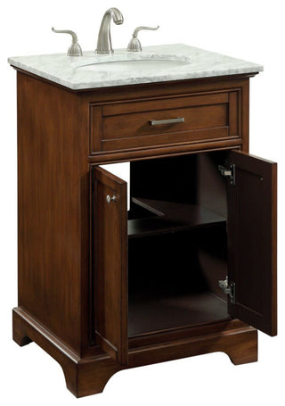 Elegant Lighting VF15024WH Americana 24" - Teak