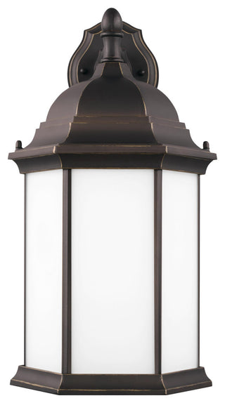 Sevier Large 1-Light Downlight Outdoor Wall Lantern, Antique Bronze