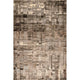 Nuloom Contemporary Abstract Lilly Rug, Brown 4' x 6'