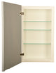 Dolphin Slab Panel Frameless Recessed Medicine Cabinet with LED Light - 14 x 28,