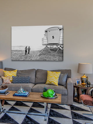 "Walks With Friends" Painting Print on Wrapped Canvas