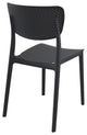 Lucy Outdoor Dining Chair, Set of 2, Black