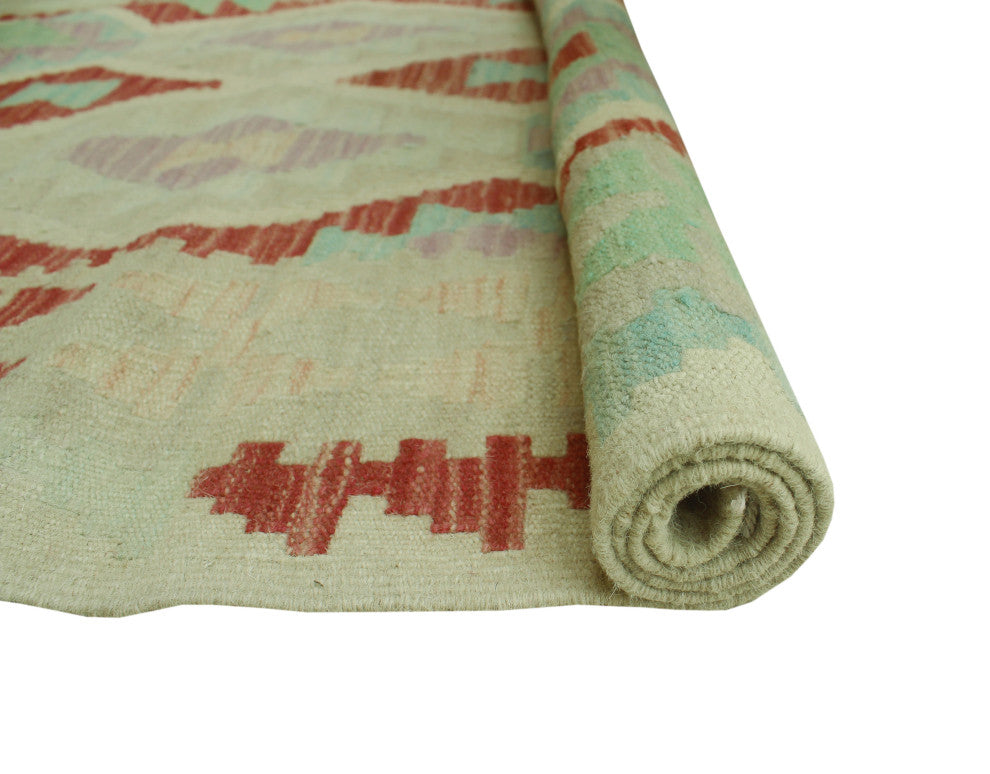 Sun Faded Kilim Talbott Ivory Rug