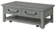 Dove Gray Beach House 2-Drawer Coffee Table